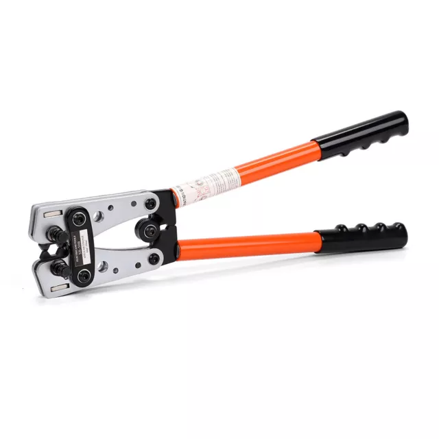 6-50mm² Electrician Wire Cable Lug Crimp Tool Terminal Crimper Plier Crimping