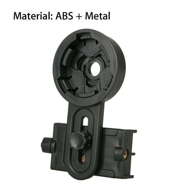 Adaptador universal de montaje para teléfono inteligente para soporte de telescopio monocular binocular