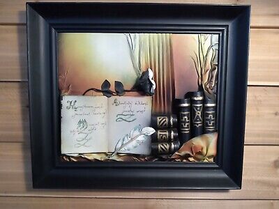 Leather Sculptured Picture Wall Art Made In Poland