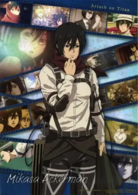 SET of 8 Pictures Attack on Titan Poster Anime Shingeki no Kyojin Eren  Mikasa Armin Erwin Rival Posters Oversized 42x58cm