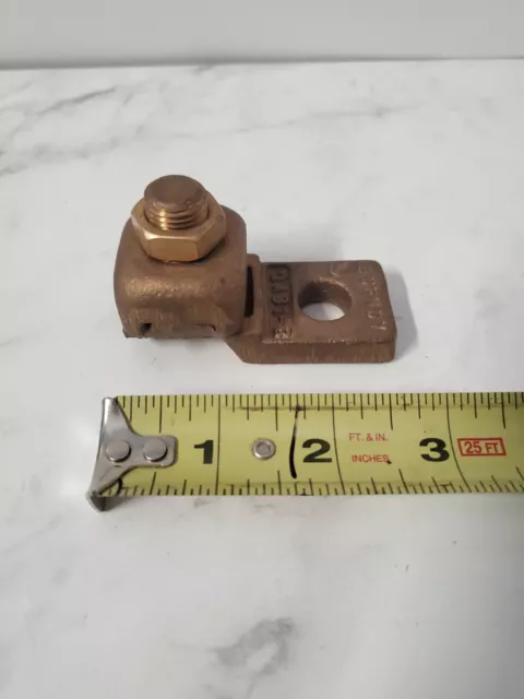 Bundy QA34-B N400-500 Terminal 1 Hole Lug Commercial Connector