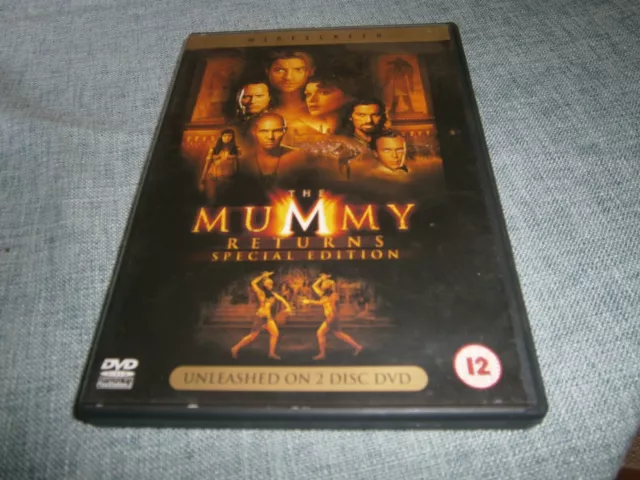 The Mummy Returns (DVD, 2001) 2 Disc Special Edition - Widescreen