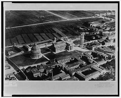 Aerial View,Leaning Tower of Pisa,Pisa Cathedral,Square,Pisa,Italy,c1930,Duomo
