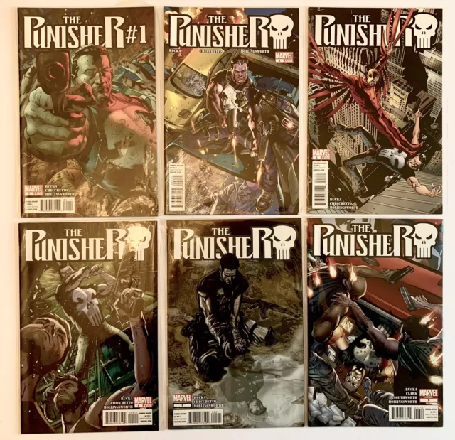 Punisher, The (9th Series) #1 - 6 VF Marvel - Greg Rucka - Marvel Comics