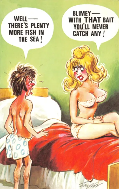 R263334 Well. There plenty more fish in the sea. Bamforth. Comic Series. No. 422