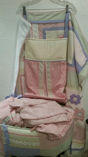 Oshkosh Strawberry Garden Baby 6-piece Bedding set Baby Infant Kids Nursery Crib