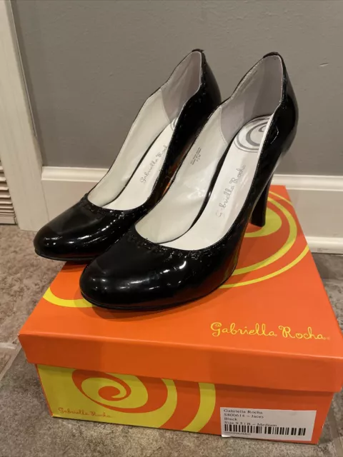 Gabriella Rocha Women’s Black Patent Leather Pumps Size 9.5