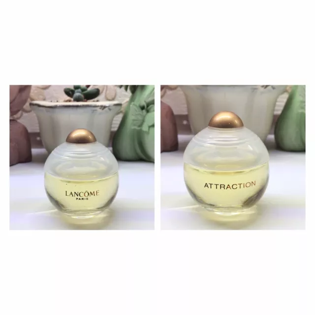 Parfum Miniatur Lancome Attraction 7 ml EDP seltenes Sammlerstück wie neu