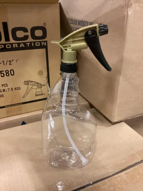 32oz Empty & Reusable Clear Plastic Spray Bottle - NEW lot of 50