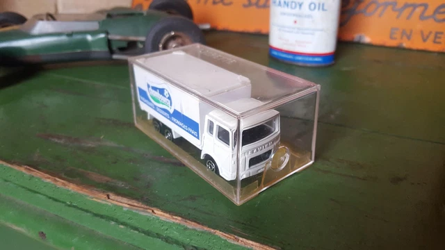 Camion Saviem Bâché Majorette En Boîte - Modèle Miniature échelle ~1/100 - Occasion