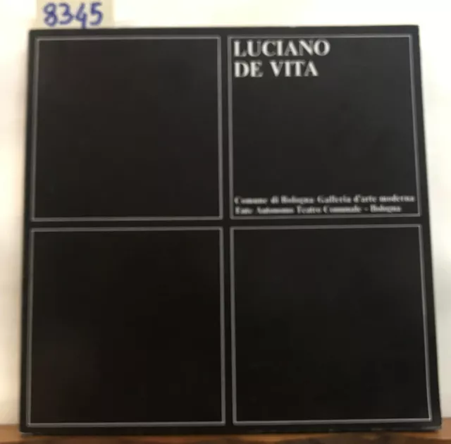 LUCIANO DE VITA. Catalogo della Mostra, maggio giugno 1975.,