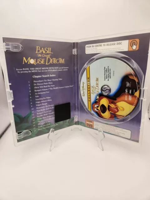 Basil - The Great Mouse Detective (DVD, 1986) Free Shipping 3