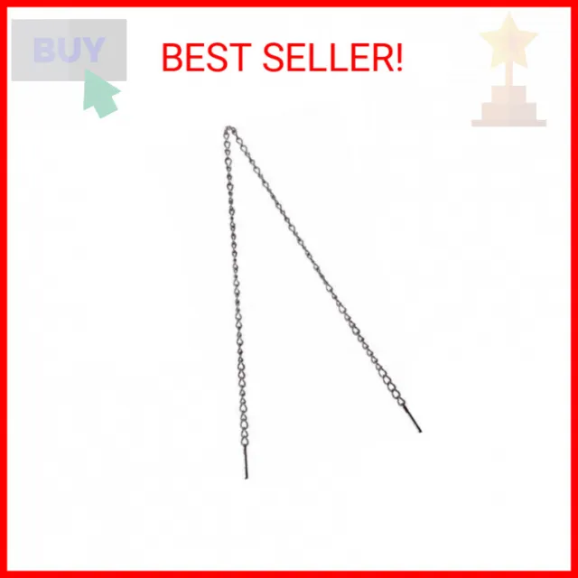 Bieye Metal Chain with Safety Hooks for Tiffany Style Stained Glass Window Panel