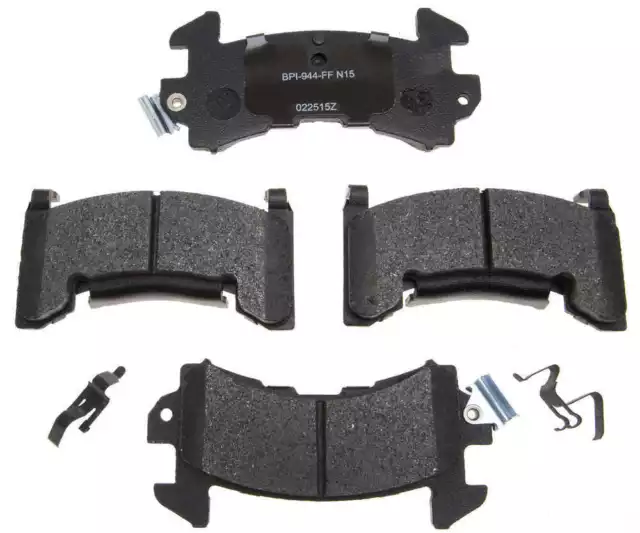 Disc Brake Pad Set-R-Line Metallic Front,Rear Raybestos MGD154MH