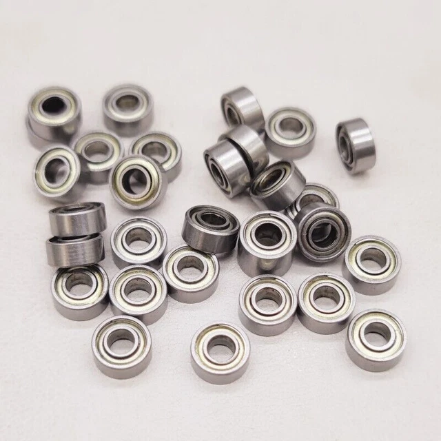 10 CUSCINETTI A SFERA MF106ZZ IN ACCIAIO INOX - 6X10X3 MM, DOPPIA PROTEZIONE | PER MECCANICA, ELETTRODOMESTICI - Foto 6