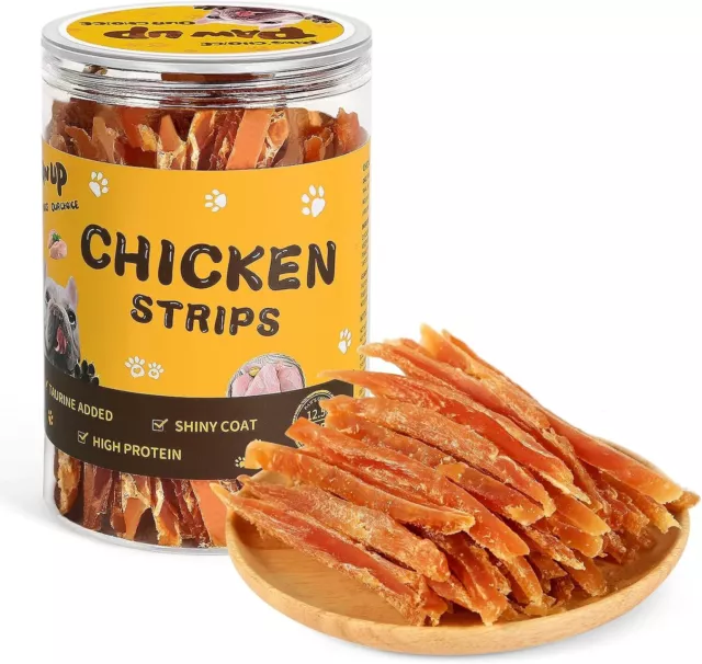 For Dogs Chicken Jerky Dog Treats Strips Natural Chicken Breast Training Treats