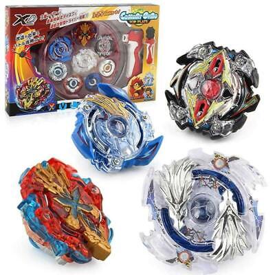Beyblade Beyblade Burst Fusion Lot de 4 Toupie avec Lanceur et Arene *Vendeur Francais* 