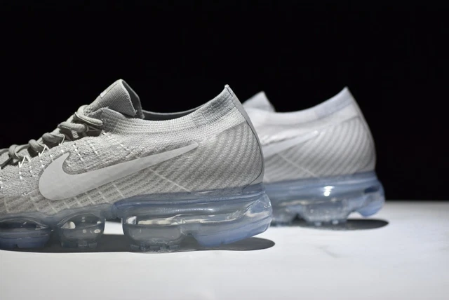 Nike Air VaporMax Flyknit "PURE PLATINUM/WHITE/WOLF GREY" 849558-004 Limited One 6