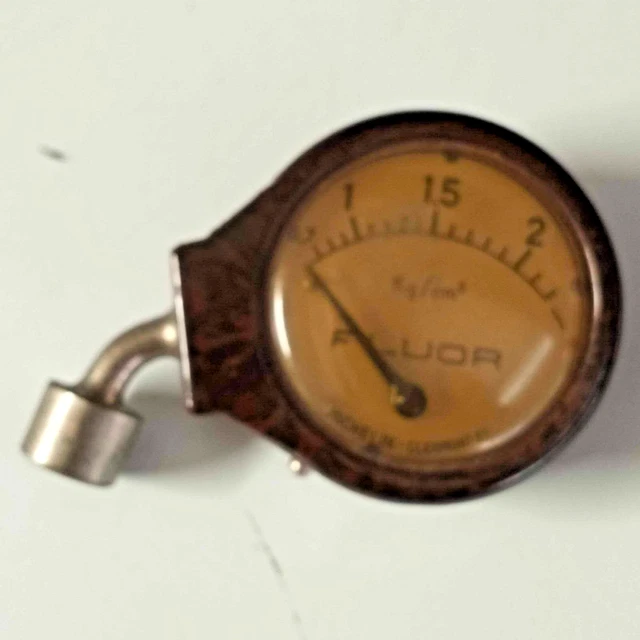 Ancien Pressiomètre / Contrôleur MOTOMETER - Occasion Avec Traces D'usage - Pièce Vintage