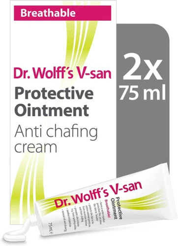 Ungüento protector Dr. Wolff's V-san 2X 75ml | crema anti rozaduras para...
