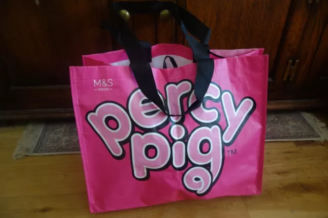 Percy pig online reusable bag