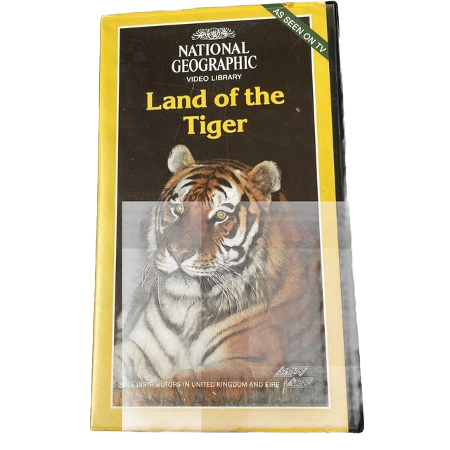 NATIONAL GEOGRAPHIC LAND Of The Tiger Vhs Vintage £4.88 - PicClick UK 