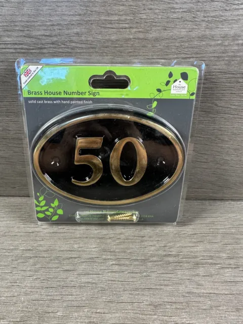 House Number Plates Brass Aluminium by 50 House Number plate Company Genuine