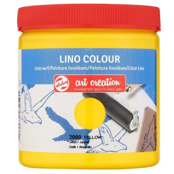 (35,80€/L) Linoleumfarbe Art Creation 2000 Gelb Talens 250 ml Dose