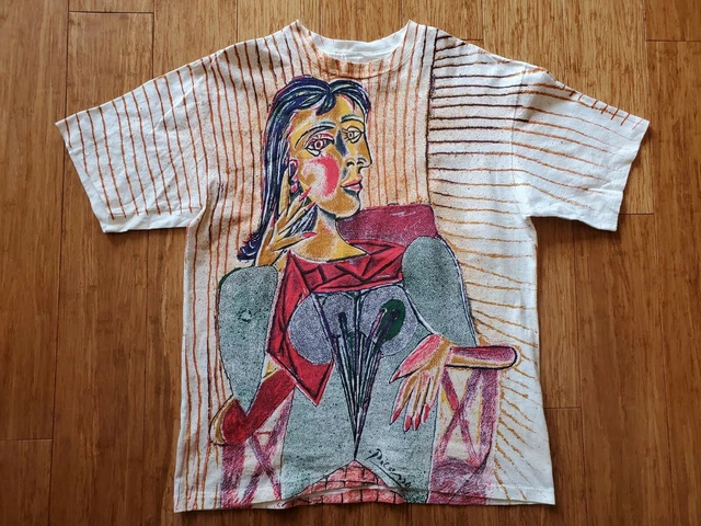 希少 00´s dead Stock Picasso art tee の激安 メンズ