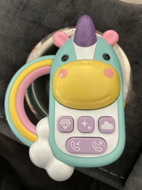 Skip Hop Whimsical Unicorn Phone with Lights and Sounds Works