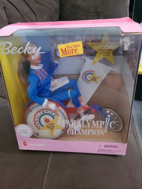 Becky Paralympic Champion 1999 Barbie Doll