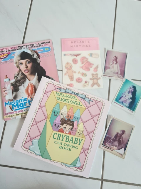 Melanie Martinez Malbuch Sticker Zeitschrift Melanie Martinez Malbuch Sticker Zeitschrift
