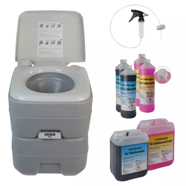 Campingtoilette Chemietoilette WC mobile Toilette Camping Reise Klo