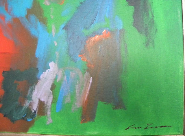 Ernesto TRECCANI (Milano 1920-2009) AUTORITRATTO - IL PAPA cm 90x70 anno 1996 3
