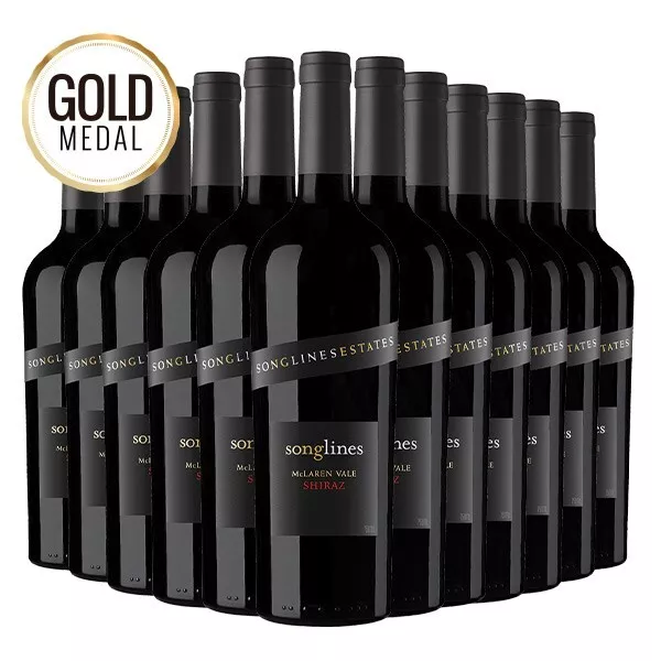 Songlines Estates Basket Pressed McLaren Vale Shiraz 2021 Dozen