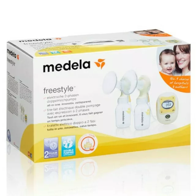 Medela Freestyle Double Electric Breast Pump [UPC-020451272603]