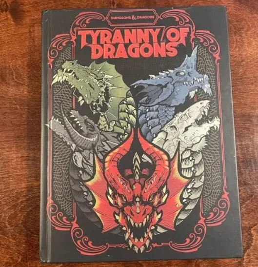 TYRANNY OF DRAGONS Alternate Cover Dungeons & Dragons Fifth Edition