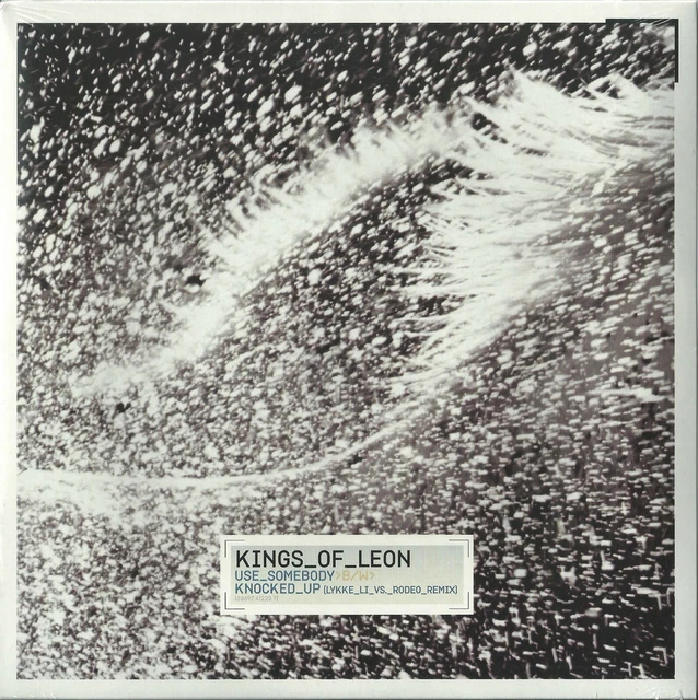 Kings Of Leon - Use Somebody 2008 Eu 7" Picture Bag Vinyl Jared, Caleb Followill