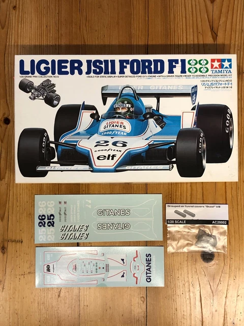 TAMIYA 1/20 LIGIER JS11 FORD F1. Article20012 avec NOUVEAUX
