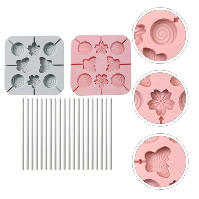 Stampi per lecca-lecca in silicone per la produzione di caramelle stampo per lecca-lecca cioccolato