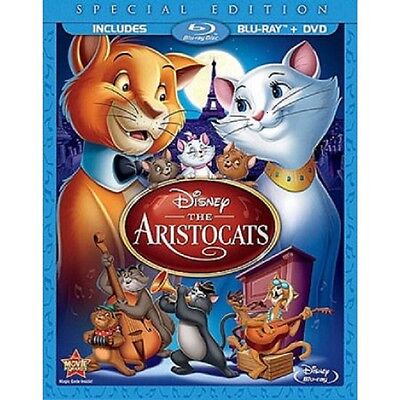 Disney's The Aristocats Special Edition 2-Disc Blu-Ray + DVD Combo NEW!