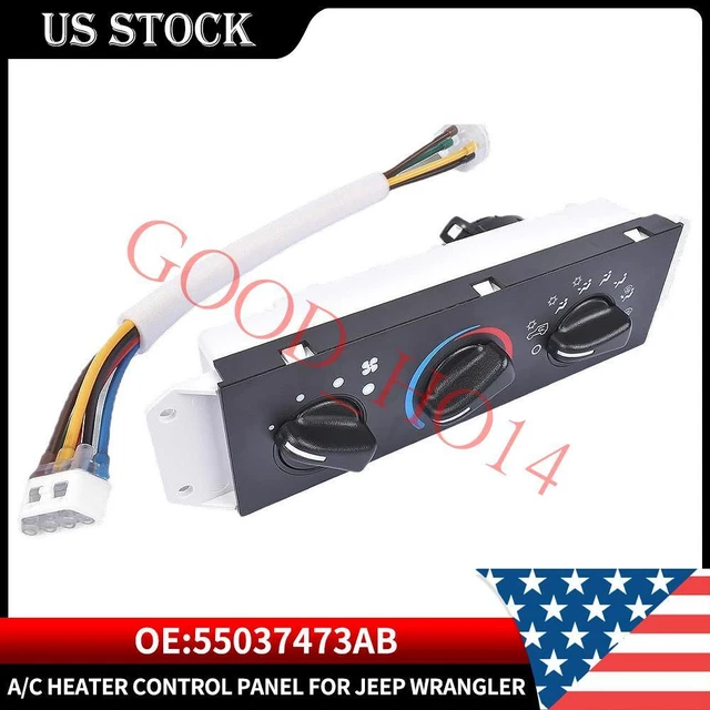 AC A/C & Heater Control with Blower Motor Switch For 19992004 Jeep