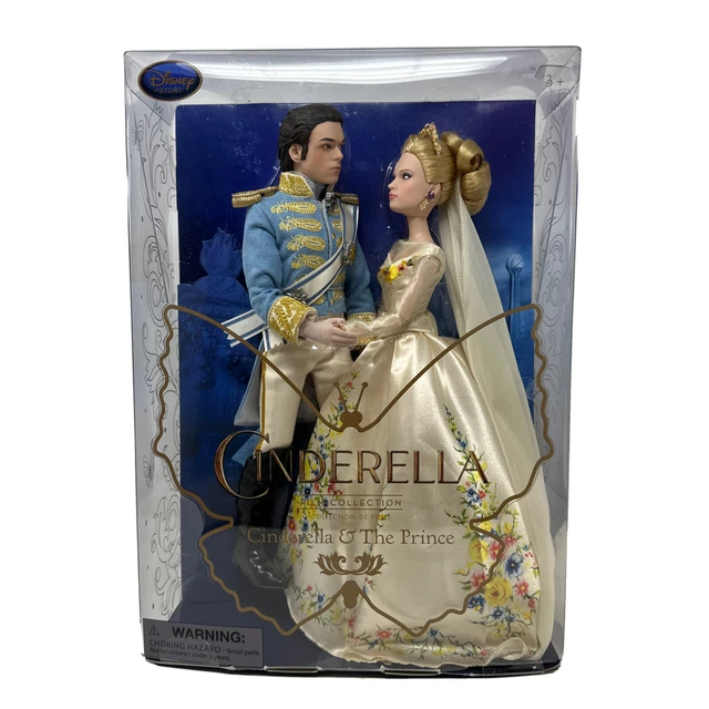 Disney Store Cinderella The Prince Live Action Movie Doll Set Film Collection