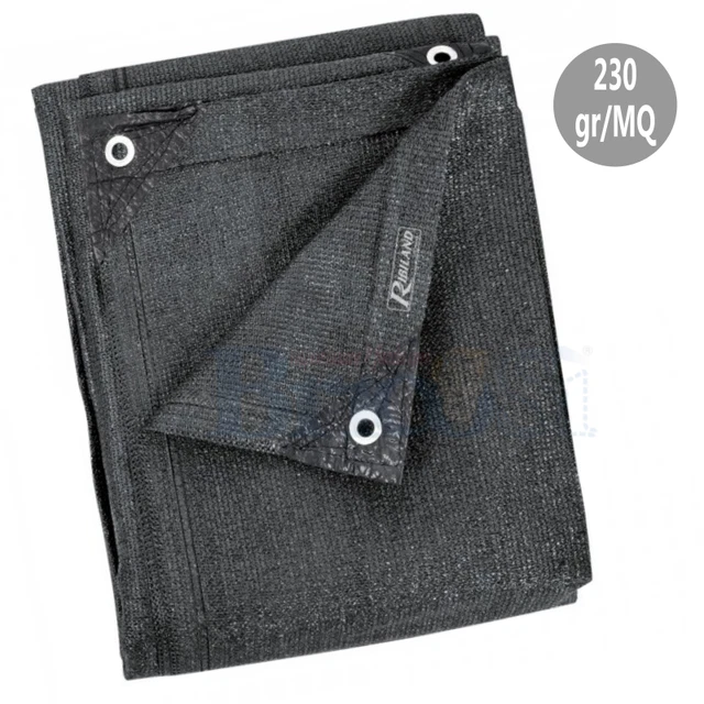 Rete Ombreggiante 1x10m | Telo Ombra 95% Marrone | Frangivista - Foto 7