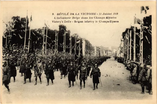 CPA AK Military - Victory Parade - Belgian Infantry (696126)