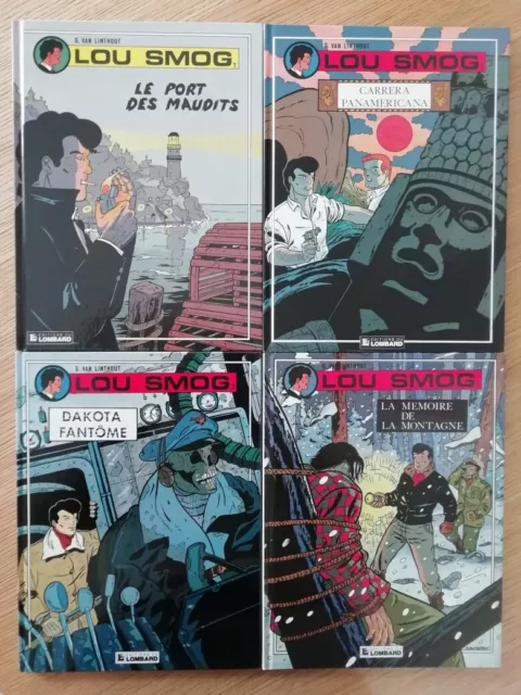 BD Lou Smog / Lot des 4 premiers tomes TBE++