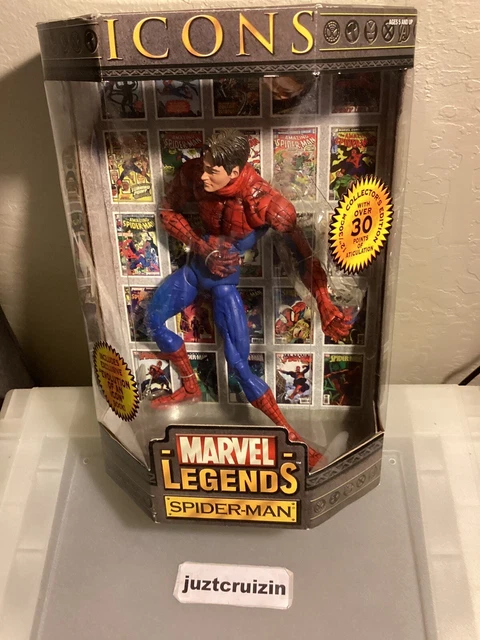 Marvel Legends Icons 12’’ UNMASKED SPIDER-MAN