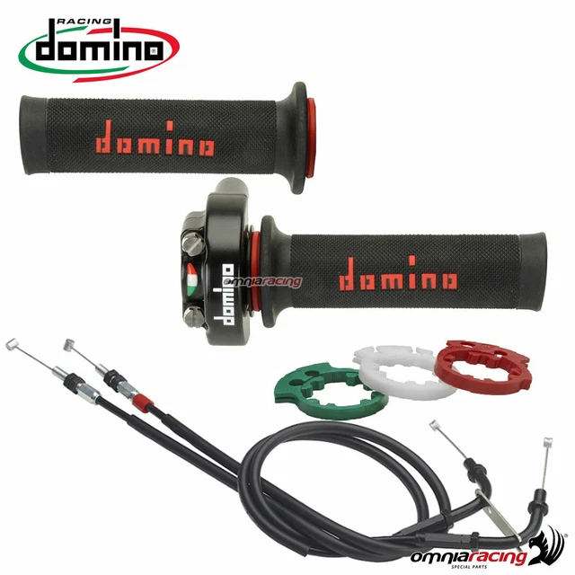 Poignée D'accélérateur Rapide 22mm Pour ATV, Dirt Bike - Kit Avec Câbles - Aluminium, Antidérapante - 50-250cc - 8