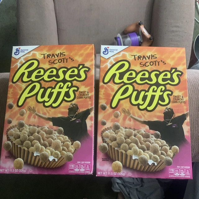 NEW TRAVIS SCOTT’S Reese’s Puffs Cereal Special Edition Cactus Jack 2