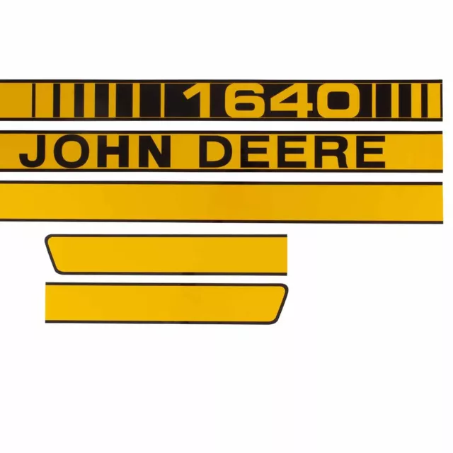 Aufklebersatz John Deere 1640 Aufkleber Trecker Traktor Restaurierung Schlepper